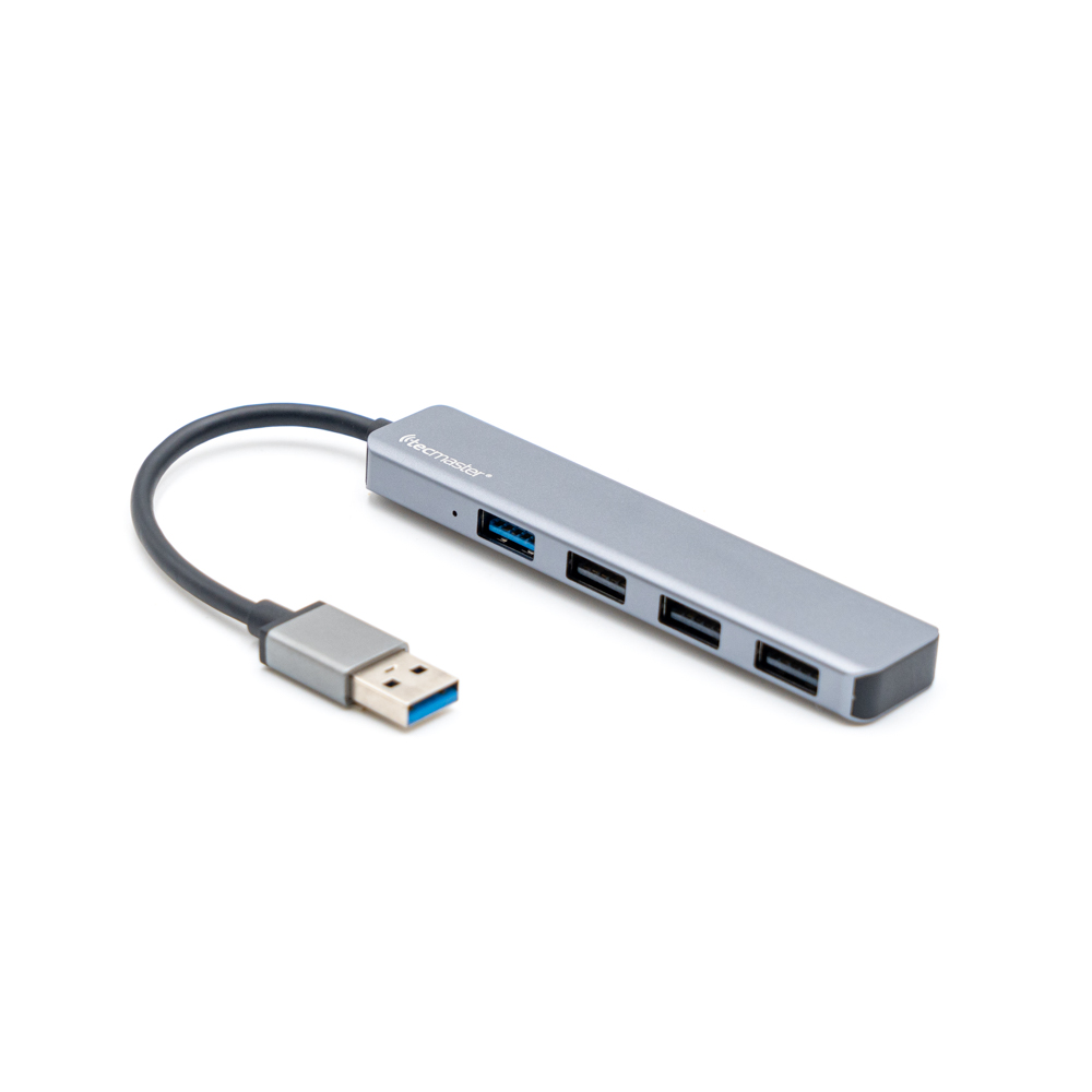 TECMASTER HUB USB CON 4 PUERTOS USB Hi-SPEED